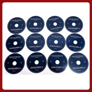 Pimsleur Mandarin II Gold Edition 12 CD Set Units 1-24 Mandarin Audio